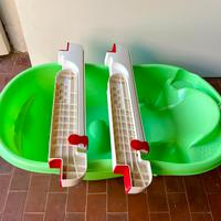 Bagnetto vasca Ok Baby + barre di supporto