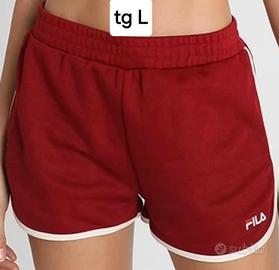 shorts pantaloncini Fila tg L bordeaux 