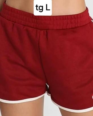shorts pantaloncini Fila tg L bordeaux 