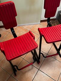 Sgabello vintage anni 80
