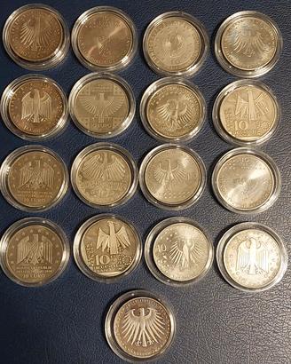 monete da 10 euro Germania 