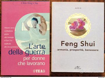 2 libri FENG SHUI - L'ARTE DELLE GUERRA PER DONNE