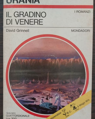 Il gradino di Venere - Urania 1972