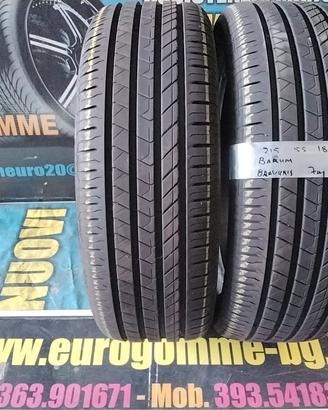 2 gomme usate barum 215 55 18 99v estive 