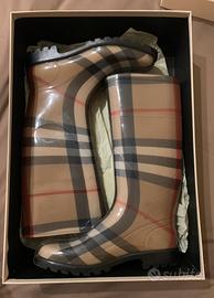 Stivali in gomma Burberry