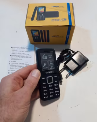 Telefono Cellulare anziani Display 1,77 Pollici, D