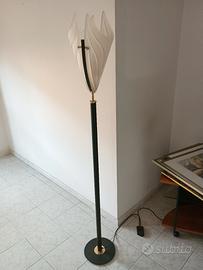 Lampada da terra in vetro 