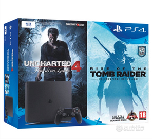 Playstation PS4 + 4 Controller + collector's gioch