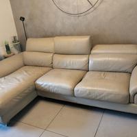 Divano in pelle