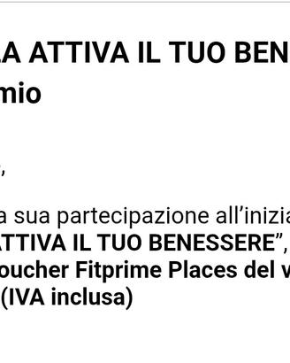 pacchetto fitprime places