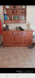 piattaia,mobile rustico abruzzese,2 letti si