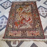 Tappeto / Arazzo Herekè seta e oro 110x73