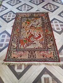 Tappeto / Arazzo Herekè seta e oro 110x73