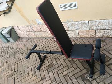 panca palestra pieghevole e inclinabile