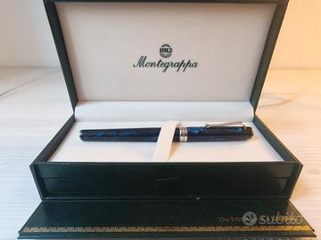 Montegrappa Classica Stilografica Argento Oro 18K