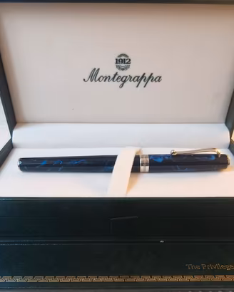 Montegrappa Classica Stilografica Argento Oro 18K