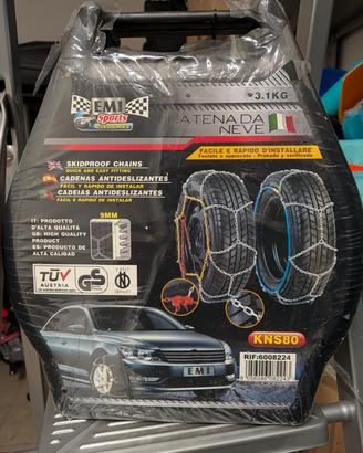 catene da neve EMI Sport per varie misure di pneum
