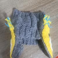 Paraorecchie per bambino/a ricamato a mano