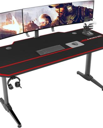 Scrivania gaming 140 cm
