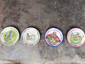 Piatti del Buon Ricordo anni 80