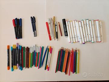 Pennarelli, Penne e Matite