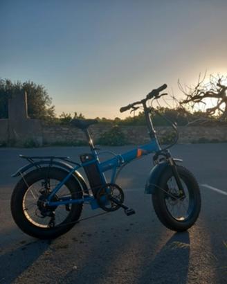 Bici Elettrica Pieghevole Fat Bike