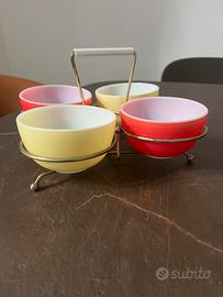 Porta snack pirex vintage