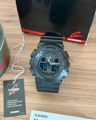 Casio G-Shock Total Black Full Set
