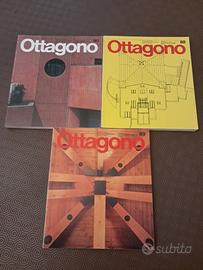 3 Riviste Architettura Design Ottagono Vintage