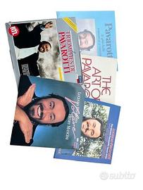 blocco vinili di pavarotti anni 70 80 usati