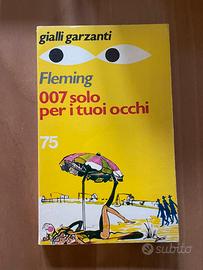 Libro 007 solo per i tuoi occhi