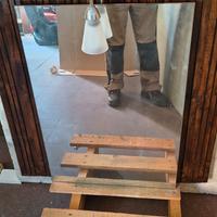 specchio da bagno 75x53 con lampada