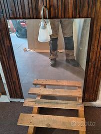 specchio da bagno 75x53 con lampada