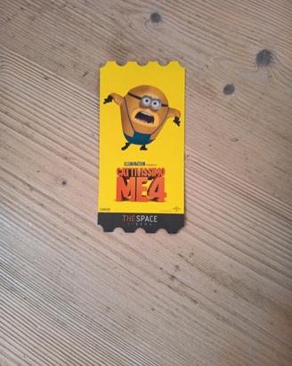 Ticket limited edition Cattivissimo Me 4