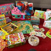 Giochi in scatola e di società per bimbi 2-7 anni