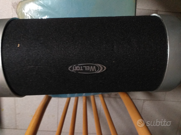 Cassa amplificata subwoofer 200 watt