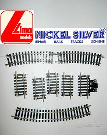 Lima Italia: binari vari Nickel Silver Gold