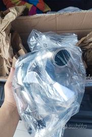 Scarico completo con valvola in acciaio inox
