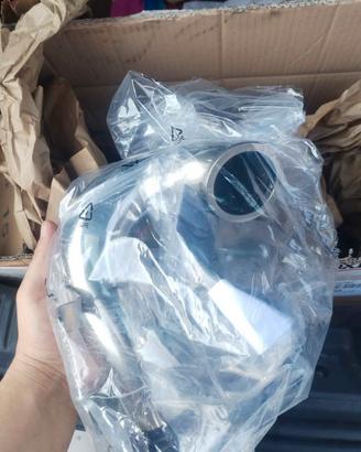 Scarico completo con valvola in acciaio inox
