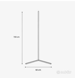 Lampada led angolare smart