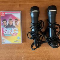 Let's sing 2021 + microfoni Nintendo Switch