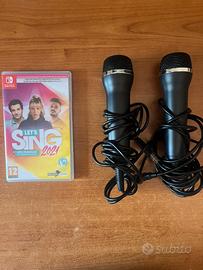 Let's sing 2021 + microfoni Nintendo Switch