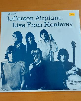 Rarissimo bootleg Jefferson Airplane live Monterey