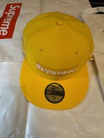 Cappellino Supreme Box Logo New Era giallo 7 5/8