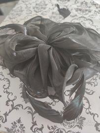 Fascinator Nero Raso Nuovo
