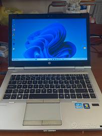 Hp Elitebook 8460p 14" 8gb ram 120gb SSD cpu I5