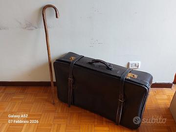 Valigia e bastone anni 50