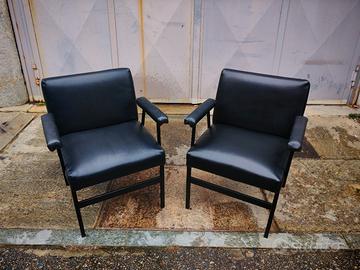 Coppia Poltrone Vintage Anni '50/'60 