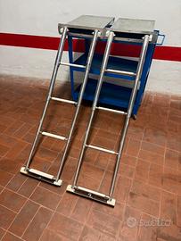 Scalette nautiche telescopiche ad incasso