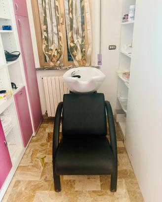 Poltrona con lavabo